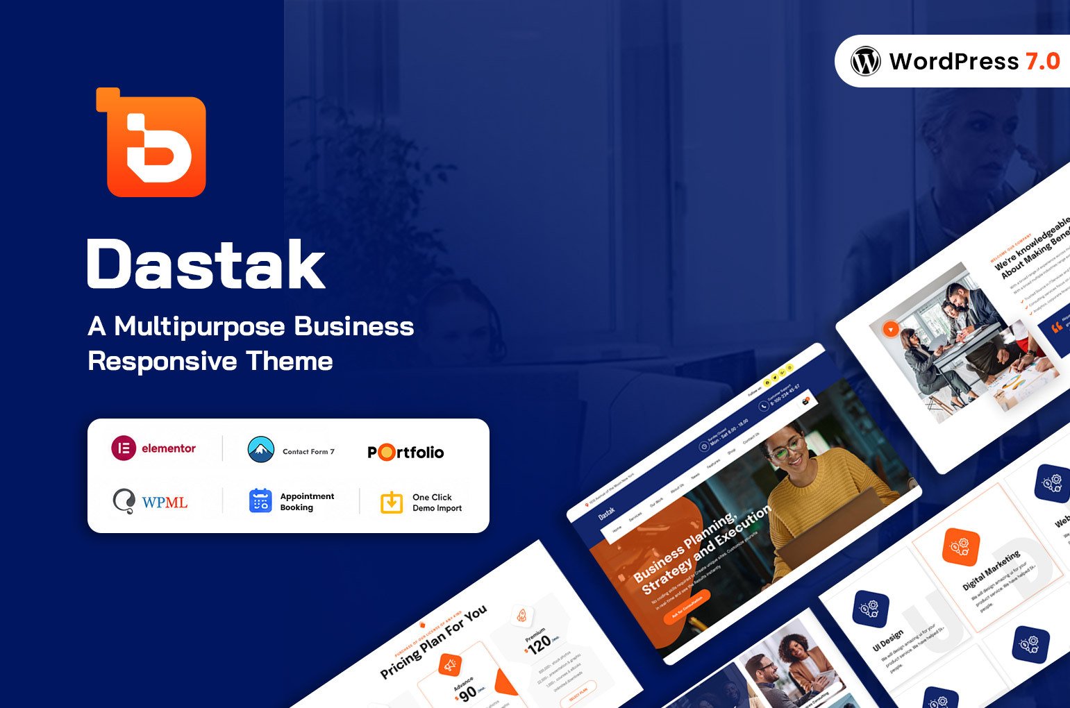 Dastak Business WordPress Theme