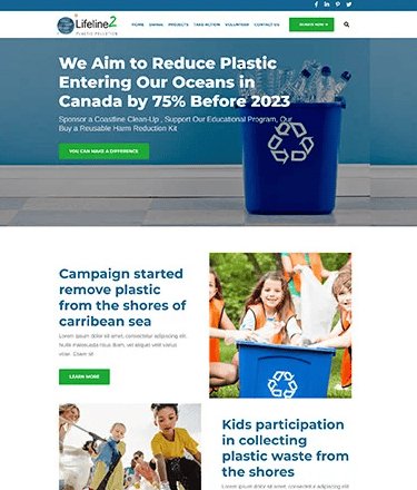 Plastic Pollution demo