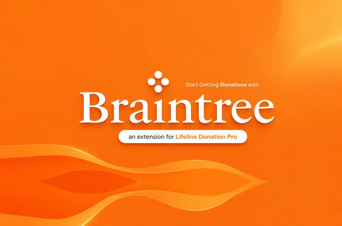 Braintree Donation Gateway preview