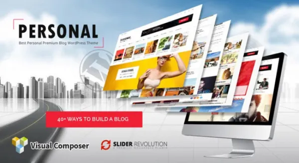 Best Blog WordPress Theme from Webinane preview