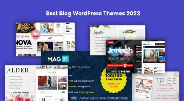 Best Blog Werdpress Themes 2025 preview