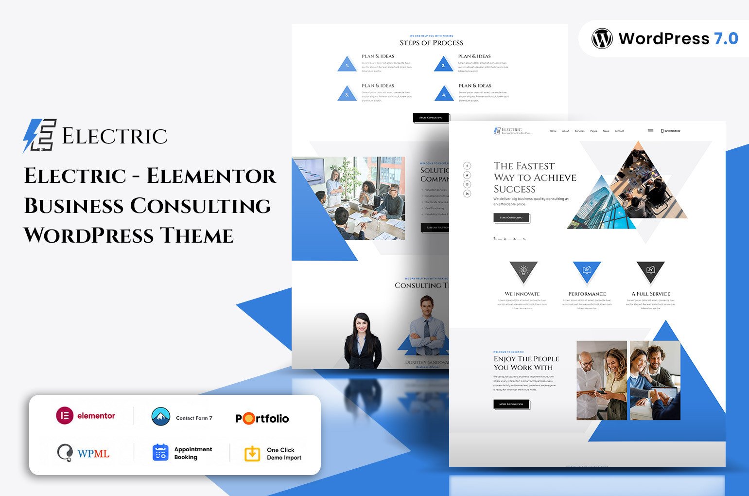 Electric Business WordPress Theme
