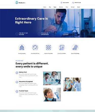 Medical & Eye Care demo