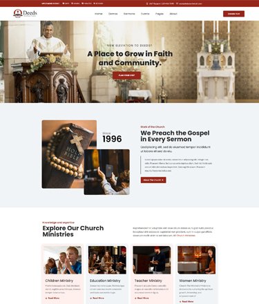 Grace Home Page demo