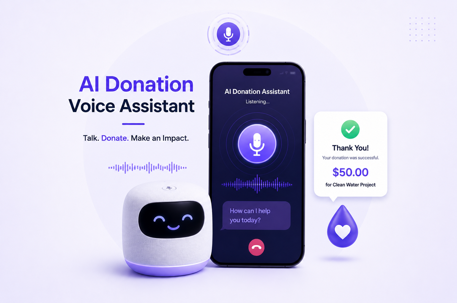 AI Donation Voice Assistant